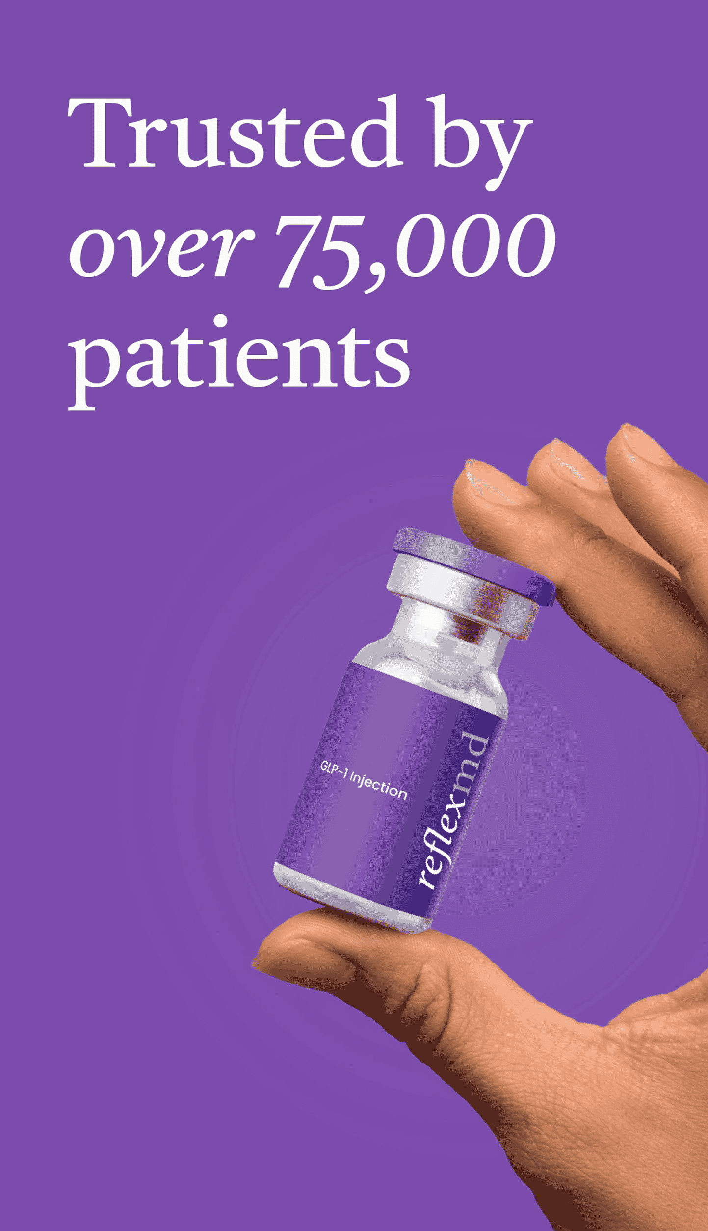 ReflexMD. Trusted by 75,000+ patients